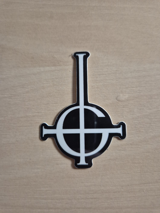 Sticker: Ghost - Grucifix