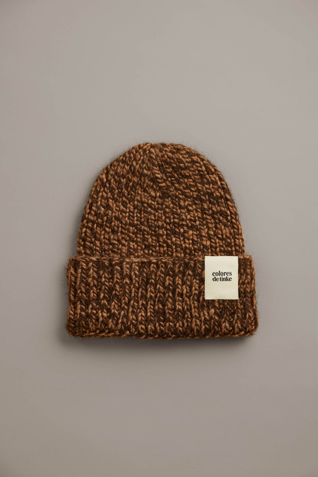 MIXTO -  Brown / Black - Alpaca Beanie