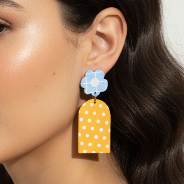 Brincos Brisa Retrô