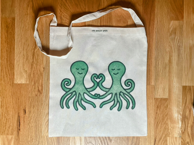 Stoffbeutel „Big Octo Love“