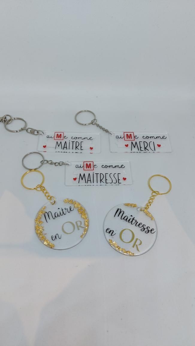 Porte clé maîtresse/maître 