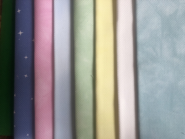 8 Piece 14ct Aida bundle 