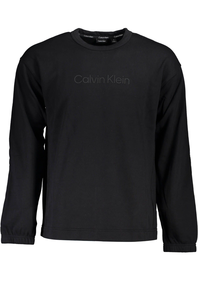 CALVIN KLEIN FELPA SENZA ZIP UOMO NERO