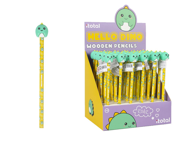 Matita itotal con Topper 3D - DINO