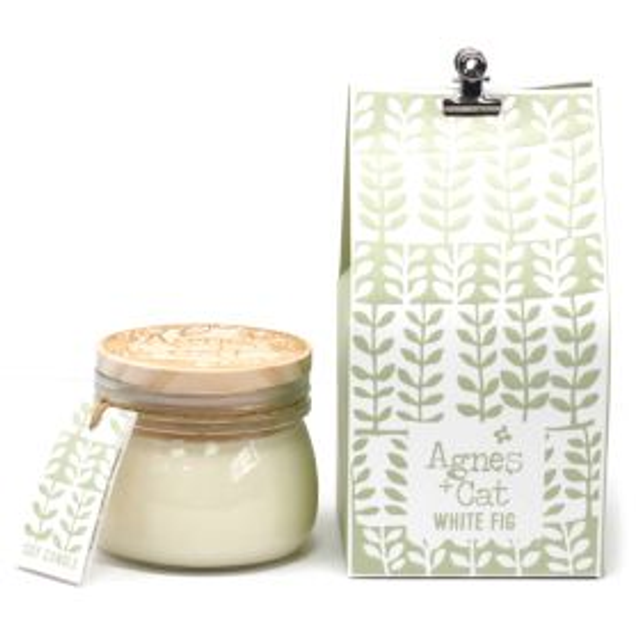 Bougie pot 180g - Figue Blanche
