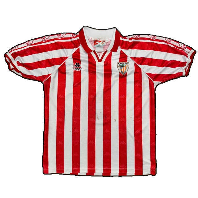Athletico Club Bilbao 1995/97 Kappa Home Football Shirt - M