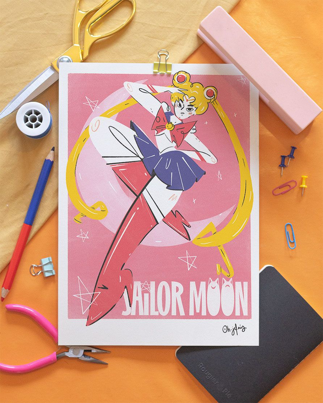 A4 - Sailor Moon