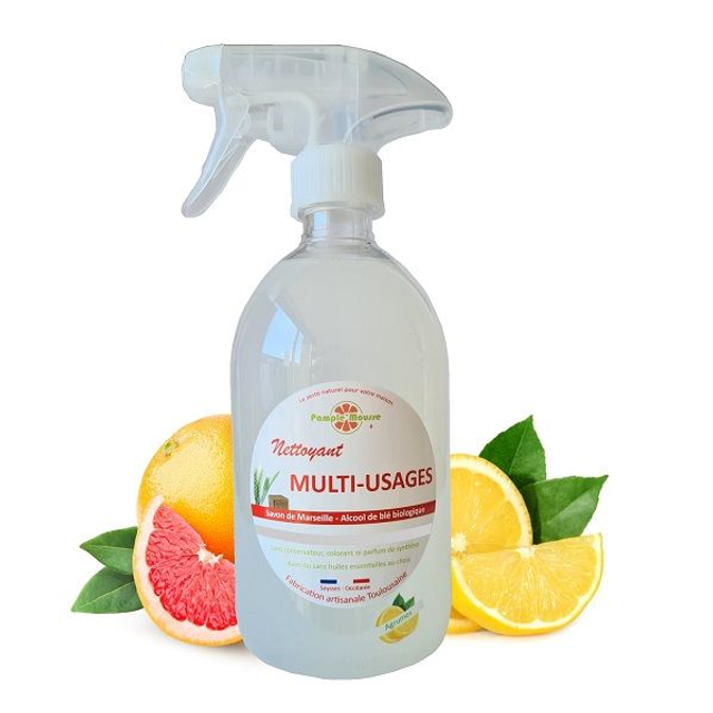 Nettoyant multi-usages sprayeur 500ml - Pample'Mousse