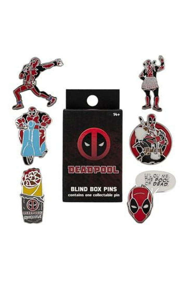 Marvel: Deadpool Loungefly Blind Box Pins