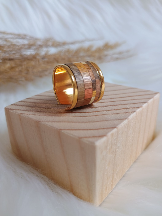 Bague LARGE Mosaïque