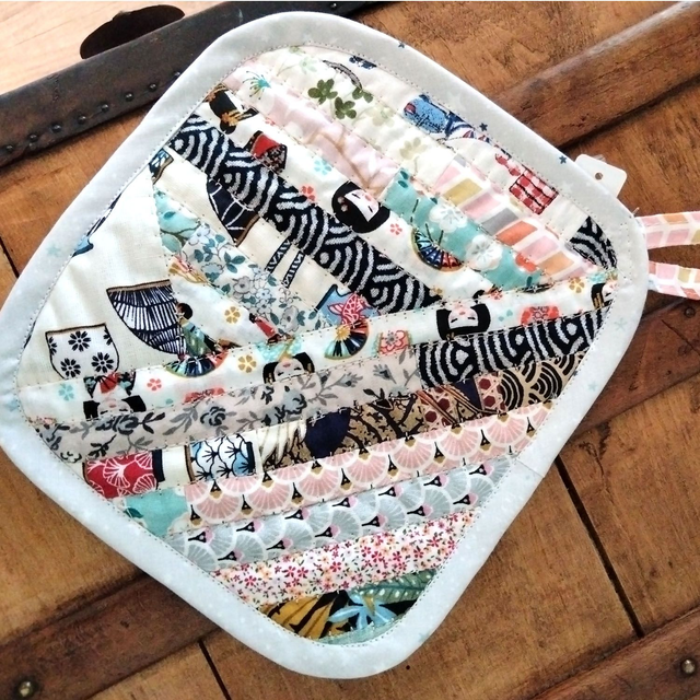 Manique patchwork  claire