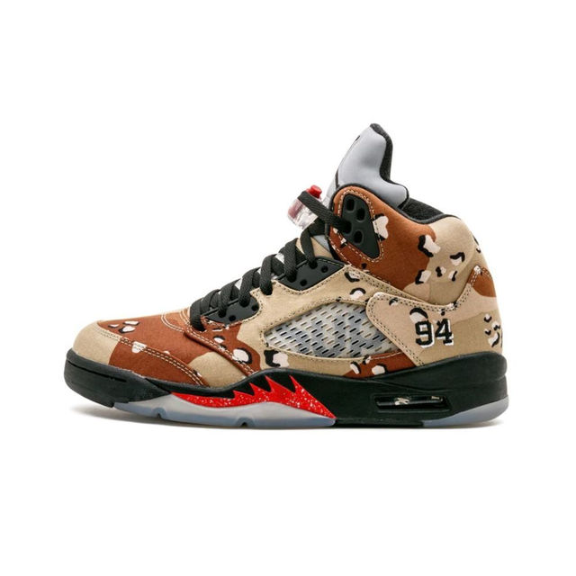 Air Jordan 5 Retro Supreme Camo