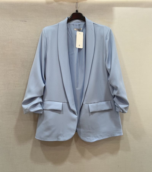 Blazer bleu ciel