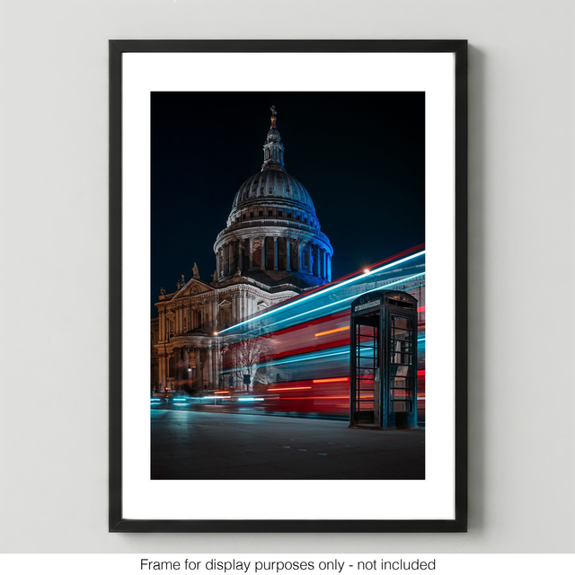 St. Paul's Light Trails
