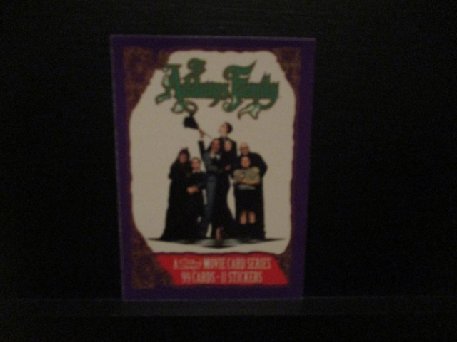 The Addams Family Original Trading Card #1