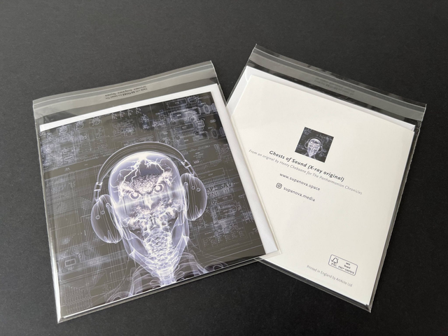 Ghosts of Sound (X-ray original) - Art Print by Henry Chebaane