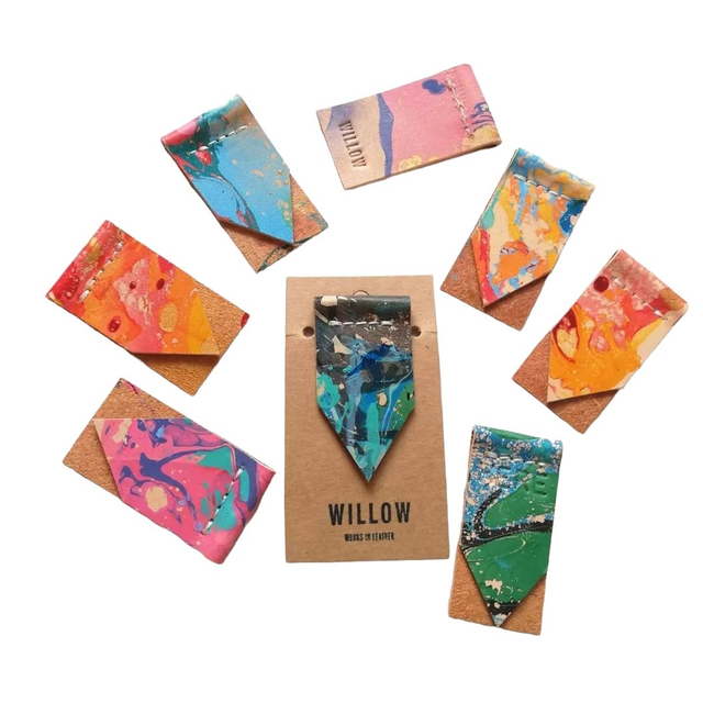 Willow Leather: Leather Bookmark