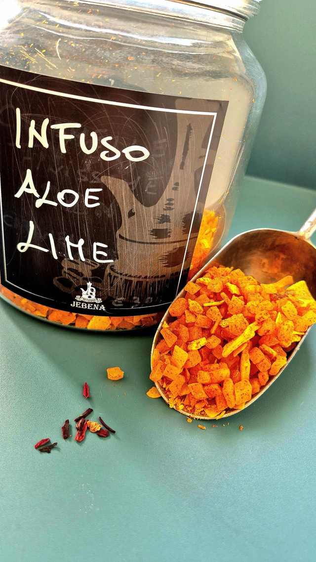 Infuso "mangia e bevi" Aloe Vera e Lime