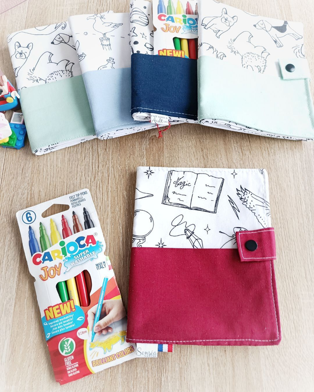 Coloriage lavable Petit Sorcier