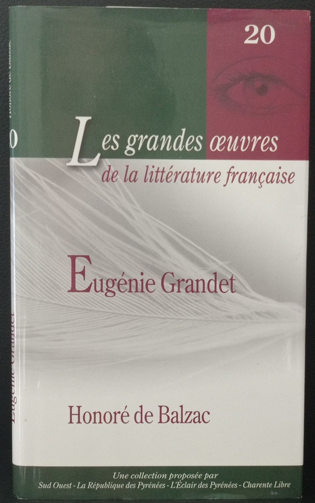 Eugénie Grandet de Honoré de Balzac