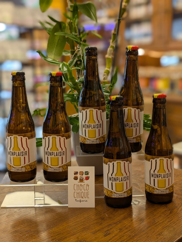Monplaisir Raisonnable : Bière blonde artisanale de la Brasserie Etliso