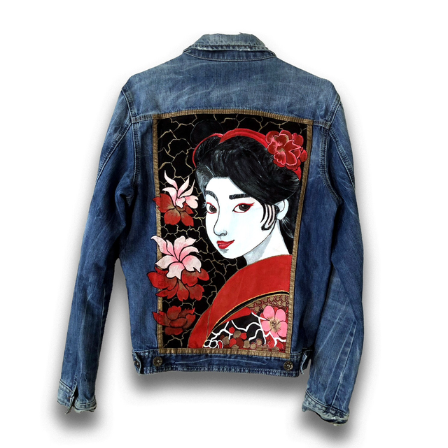 Geisha &amp; Flowers