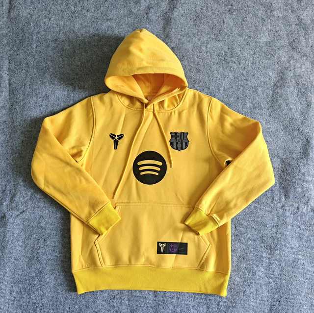 Sudadera con capucha F.C Barcelona Kobe Bryant (Amarillo) 25-26