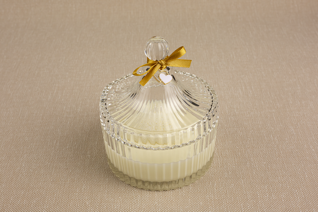 Vela Cristal com Coração