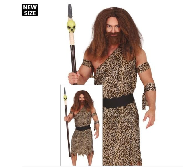 Carnevale ,  80640  CAVERNICOLO TAGLIA L 52-54