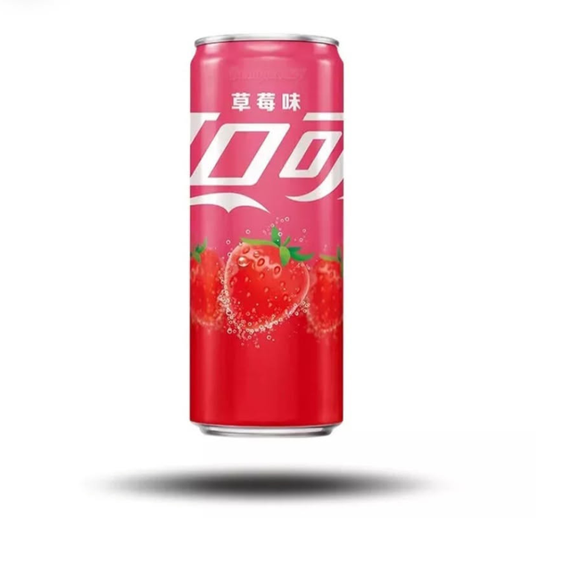 Coca cola fraise 330ml (Chine) DLUO 04/2025