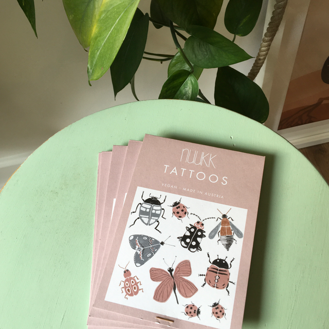 Vegan beetle tattoos 