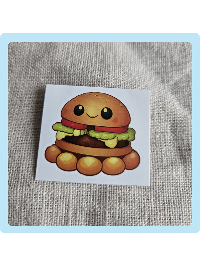 Sticker - Burger-opus
