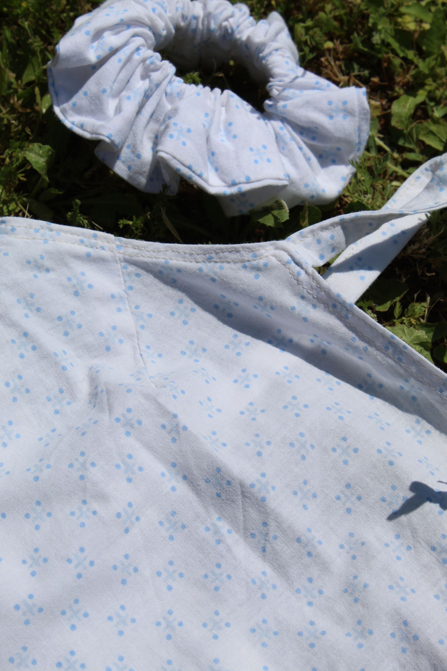 Top pois bleus - Taille 2