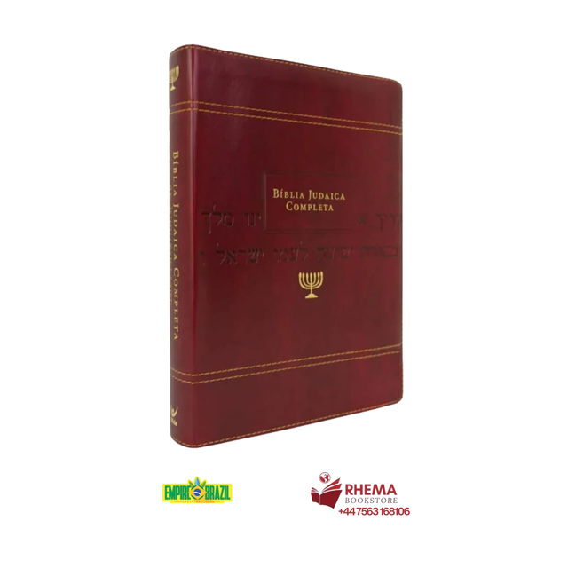 Bíblia Judaica Completa - Capa Vinho Elegante, Tradução Da Editora Vida