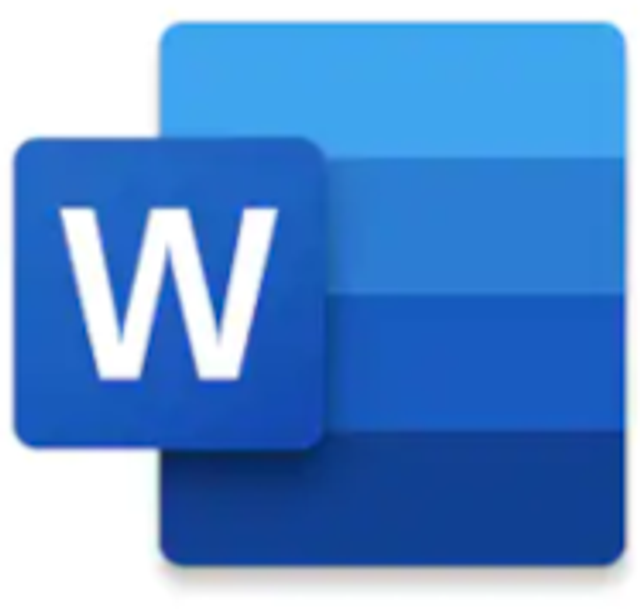 Word - on request only