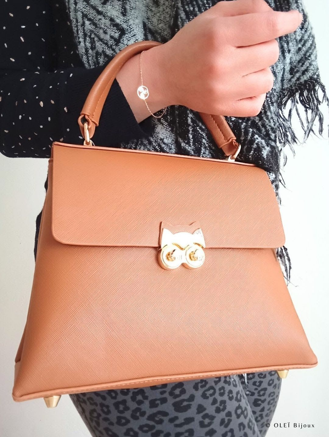 Petit sac à main en cuir SAFFIANO