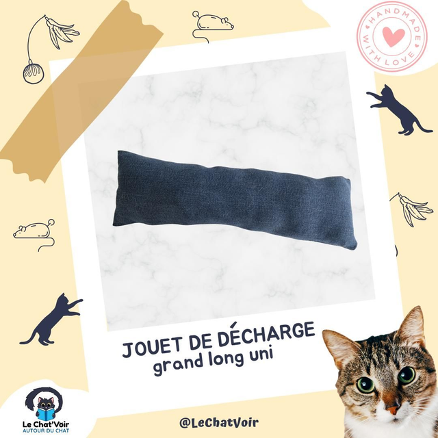 Jouet de décharge grand en jean