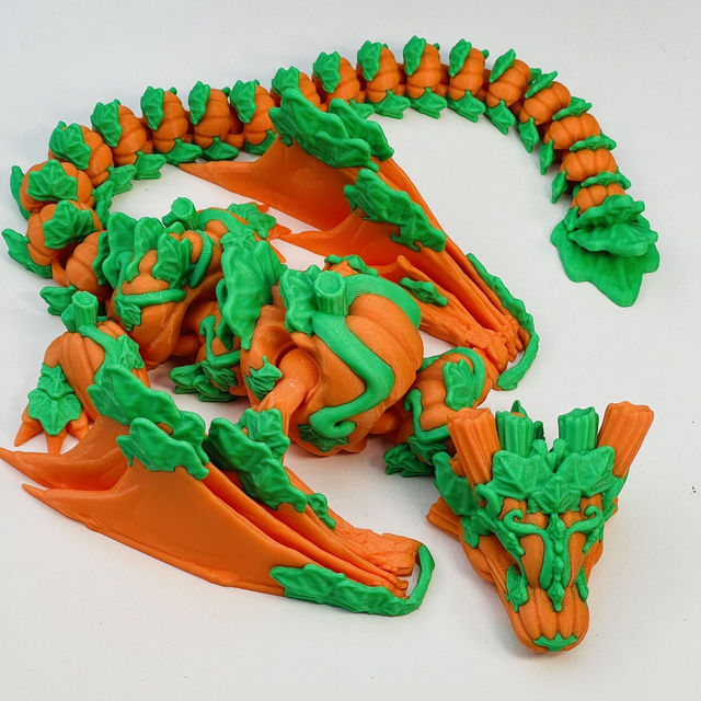 Pumpkin Wyvern Dragon UKCA