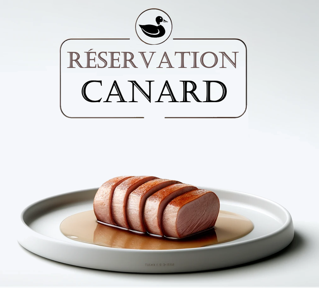 Réservation Canard