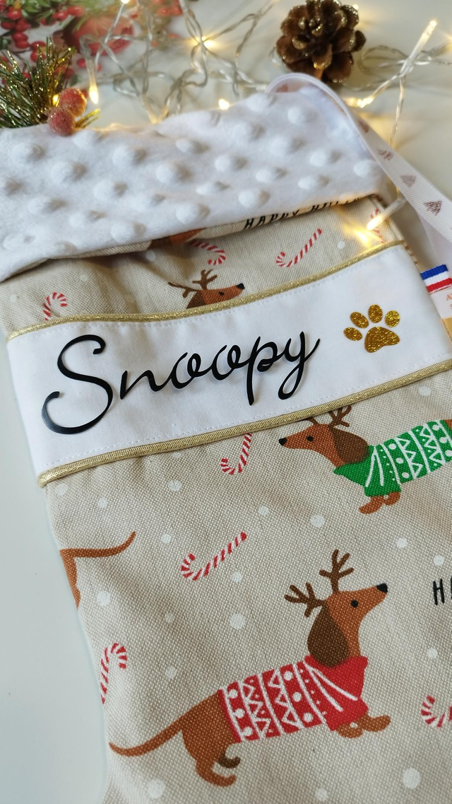 Chaussette de Noël pour animal de compagnie