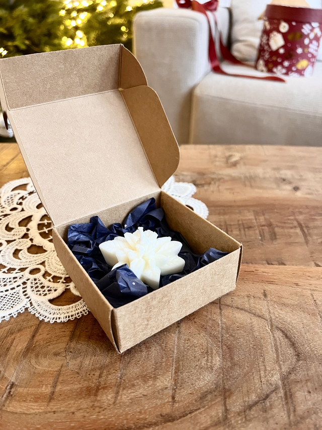 🎄 Bougie Edelweiss