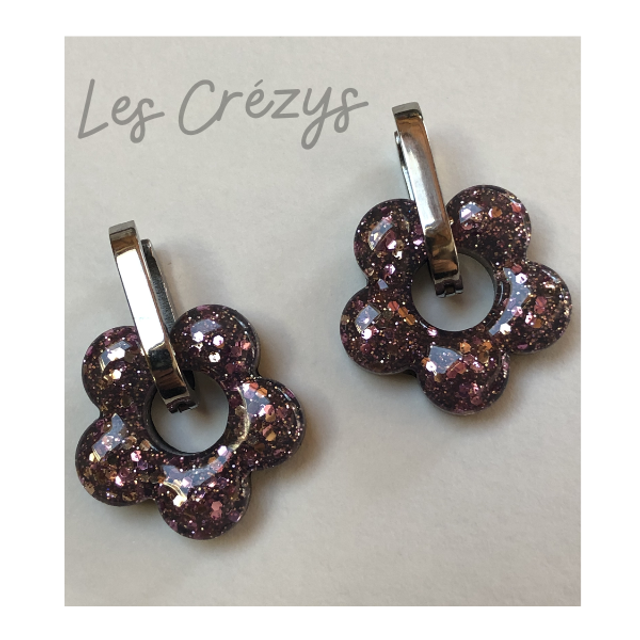 Boucles Fleur A  🌸