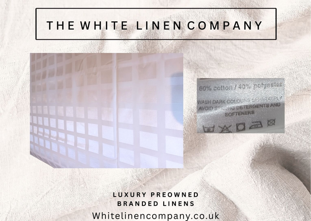 White Faux Satin Double Duvet Cover