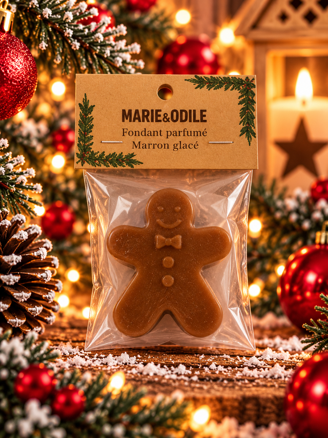 Fondant parfumé Marron glacé - 14 grammes