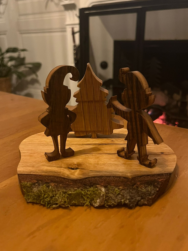 duo de lutins de noël 