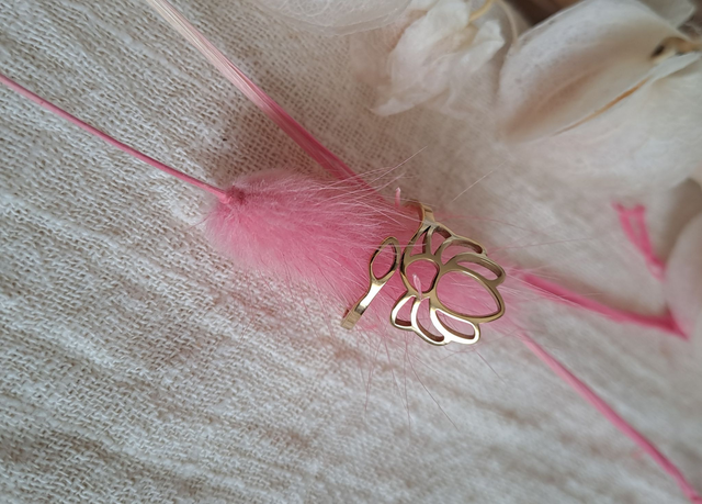 Bague lotus
