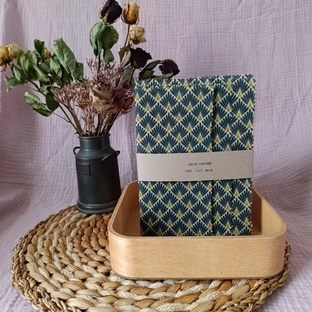 Trio Bee-Wraps Coquillages