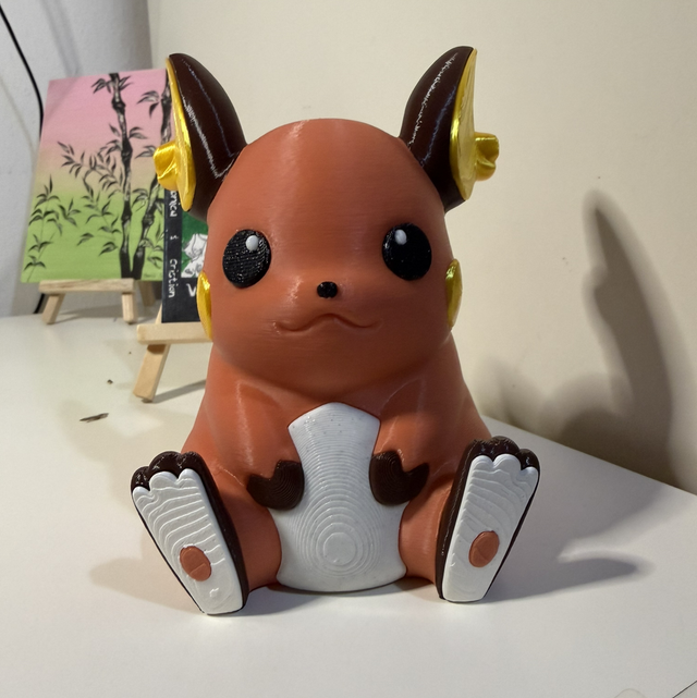 Fanart pla effetto multicolor o glitter