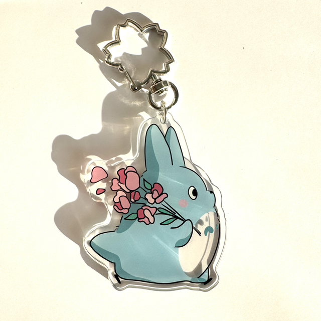 KEYCHAIN TOTORO BLEU 