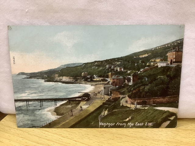 Ventnor from the East, Isle of Wight, Vintage The Wrench Series Postcard. Our Ref No. R902 £2.50